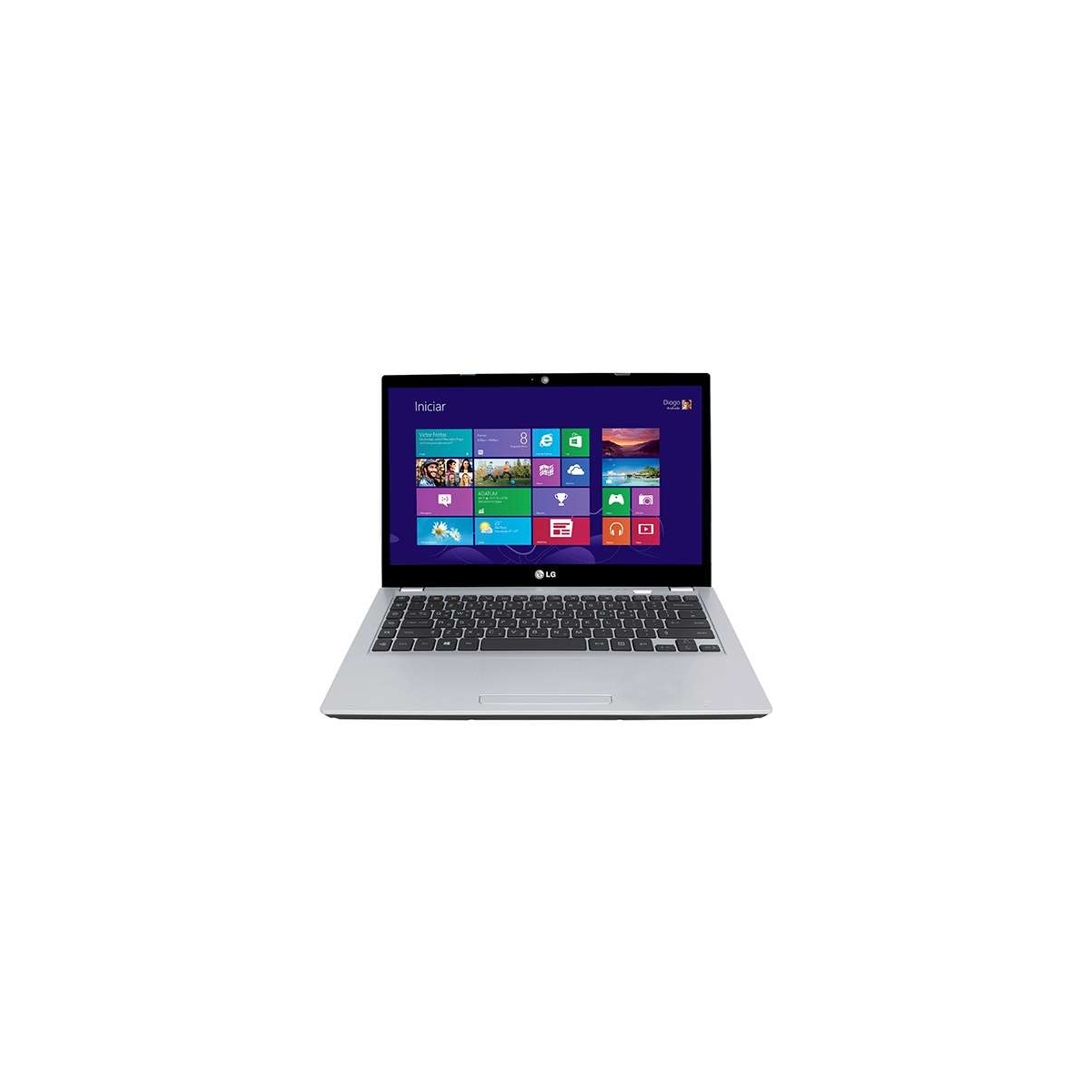 Ultrabook LG com Intel Core i5 4GB 500GB 32GB SSD Tela LED 14" Windows 8.1